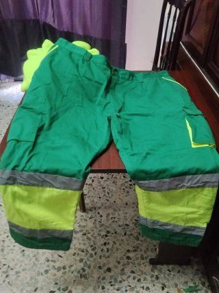 Pantalones Alta Visibilidad Verde/Amarillo XXL