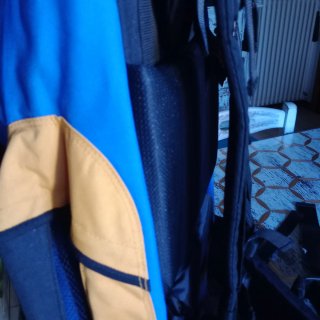 Zaino Trekking Nuovo Blu/Giallo