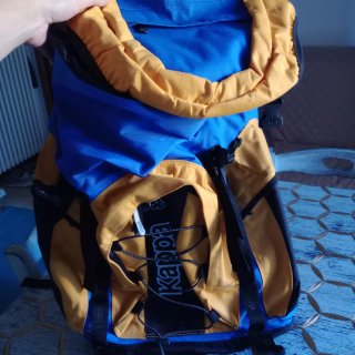 Zaino Trekking Nuovo Blu/Giallo