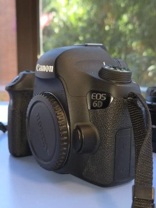 Canon EOS 6D + 2 objetivos