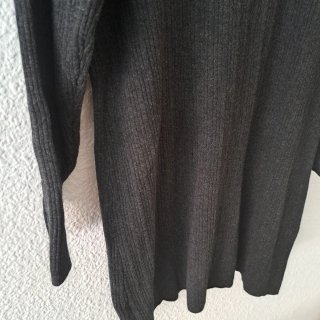 Jersey largo cuello alto punto otoño