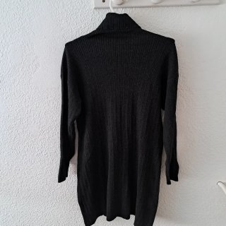 Jersey largo cuello alto punto otoño