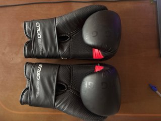 Guantes Boxeo Outshock Negro 14oz Decathlon