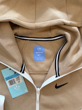 Conjunto Nike x NOCTA Beige y Blanco chandal