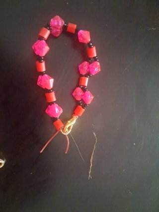 3 Pulseras de cuentas