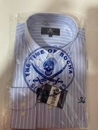 Camisa The Time of Bocha Talla L Rayas