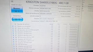 Disco Duro SSD Kingston 480GB