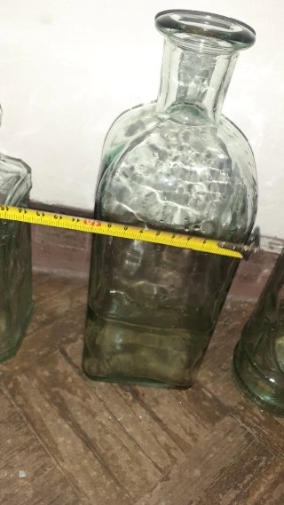 Bottiglie di vetro antiche - Prezzo per unità