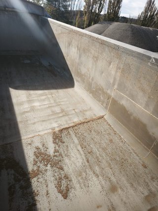 Bañeras de aluminio para áridos (varias)