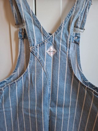 Vestido vaquero a rayas