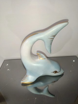 Delfino in porcellana Sebino