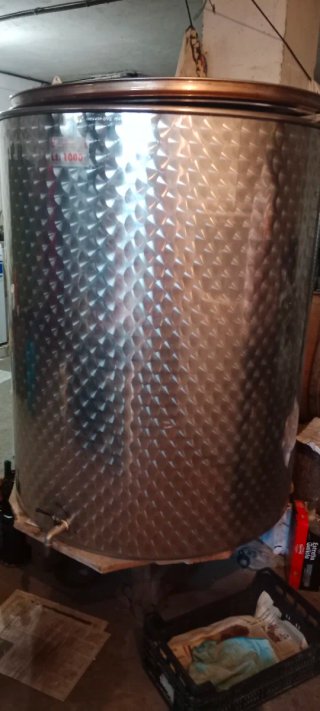 Depós de ace inox para vino siemprelleno quatroeff