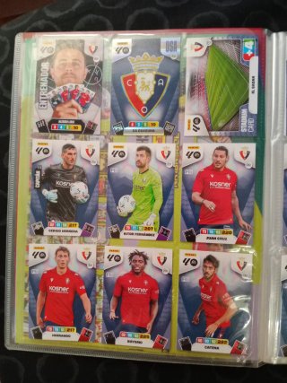 Pack cromos C.A. Osasuna Adrenalyn XL Liga 2026.