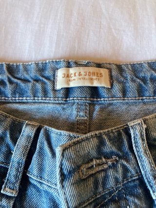 Pantalones cortos vaqueros Jack & Jones Talla M