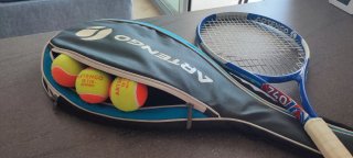 Raqueta de Tenis Artengo 740 con funda y pelotas