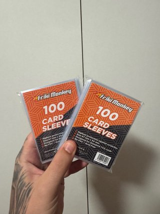 2 Paquetes Fundas Cartas Friki Monkey 100uds