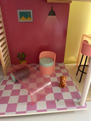 Casa de muñecas Barbie con accesorios