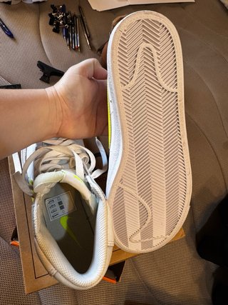Nike Blazer Mid 77 Blancas y Amarillas