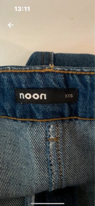Falda vaquera larga Noon