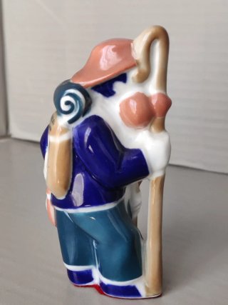 Figura Sargadelos Peregrinos Porcelana
