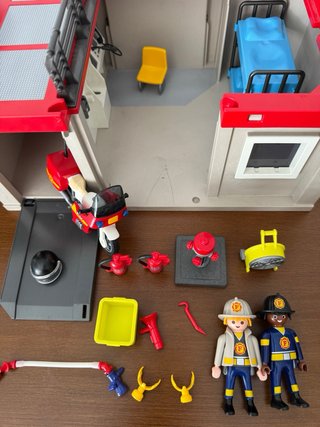 Playmobil Maletín Bomberos