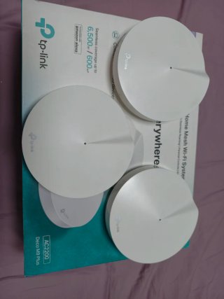 3 TP-Link Deco M9 Plus AC, red mesh