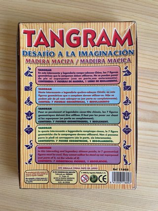 Juego Tangram Madera