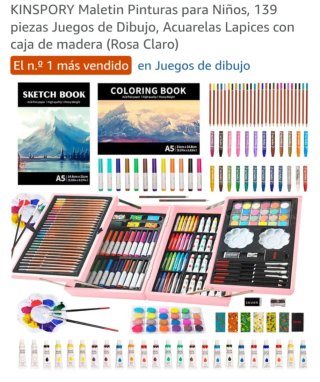 Maletín de Pintura KINSPORY 139 piezas