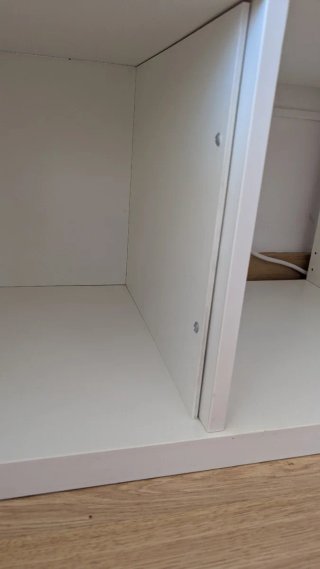 Estantería Kallax con puertas blanca