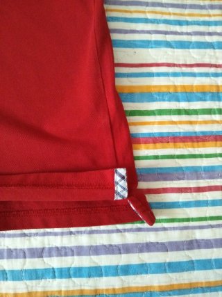 Polo Emidio Tucci Rojo Talla L