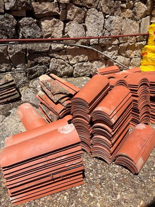 Tejas de terracota para tejado