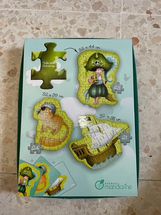 Puzzle Avenue Mandarine Pirata x3