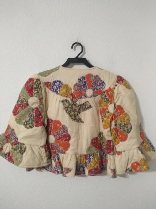 Bolero Sézane Multicolor Beige
