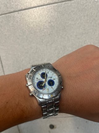 Relojes LOTUS Cronógrafo Plata y Azul