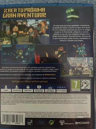 Minecraft Story Mode Temporada 2 PS4