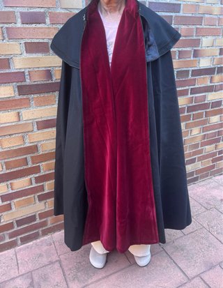 Cappotto nero da uomo