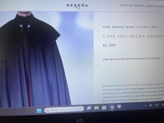 Cappotto nero da uomo