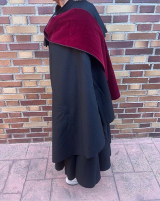 Cappotto nero da uomo