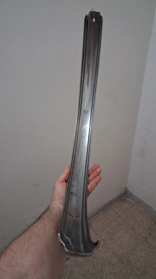 Coppia Parafanghi Inox Bici