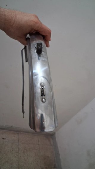 Coppia Parafanghi Inox Bici
