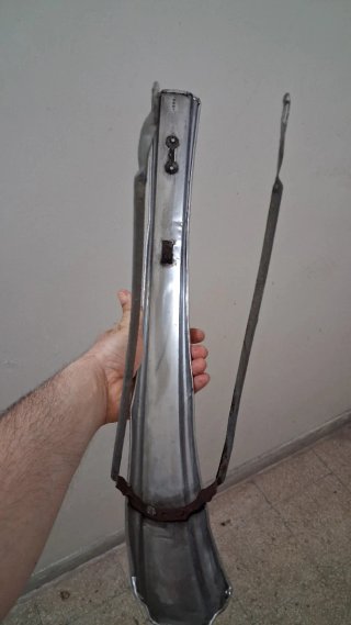 Coppia Parafanghi Inox Bici