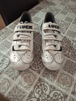 Botas Ciclismo Luck Blancas 41 talla