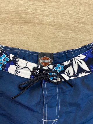 Pantaloncini Harley Davidson Hawaii Blu- costume