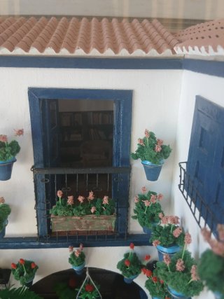 Patio Andaluz Miniatura dettagliato