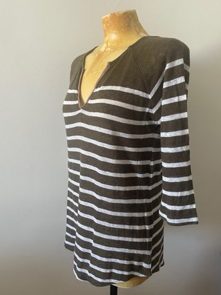 Blusa Massimo Dutti Rayas Talla M