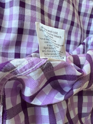 Camisa Tailorbird Morada Cuadros