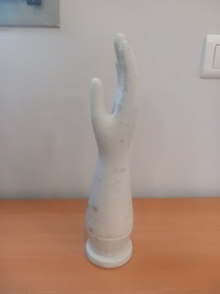Molde Mano Porcelana Guantes