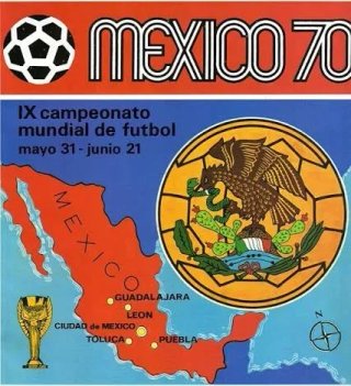 LUIS CUBILLA Uruguay MEXICO 70 PANINI card Sticker