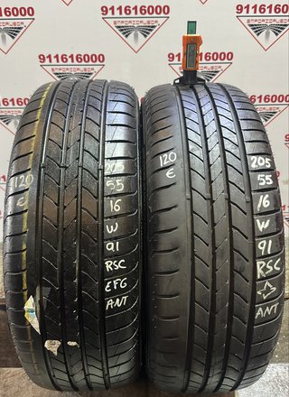 *-205 55 16 W GOODYEAR RUEDA ECONOMICA BARATA