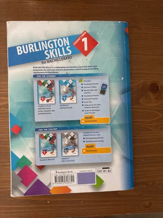 LIBRO DE INGLÉS BURLINGTON SKILLS 1 BACHILLERATO.